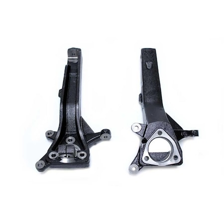 Maxtrac Suspension 2WD Lift Spindles with Extended Brake Lines for 2004-2014 Nissan Titan MXT705340